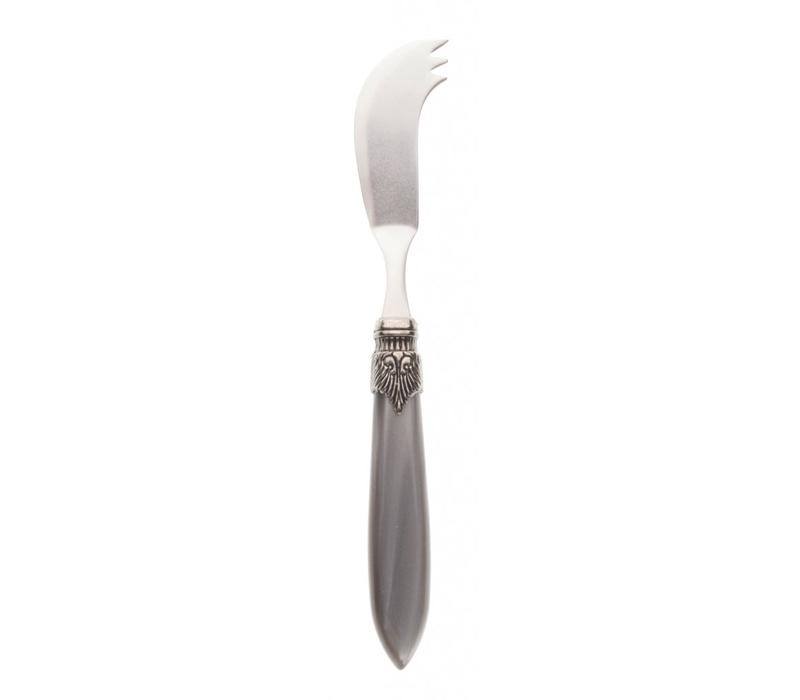 Cheese Knife Small (Pointed) Murano, Light Grey