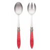 Murano Salad Server Set (2-pieces) Murano, Red