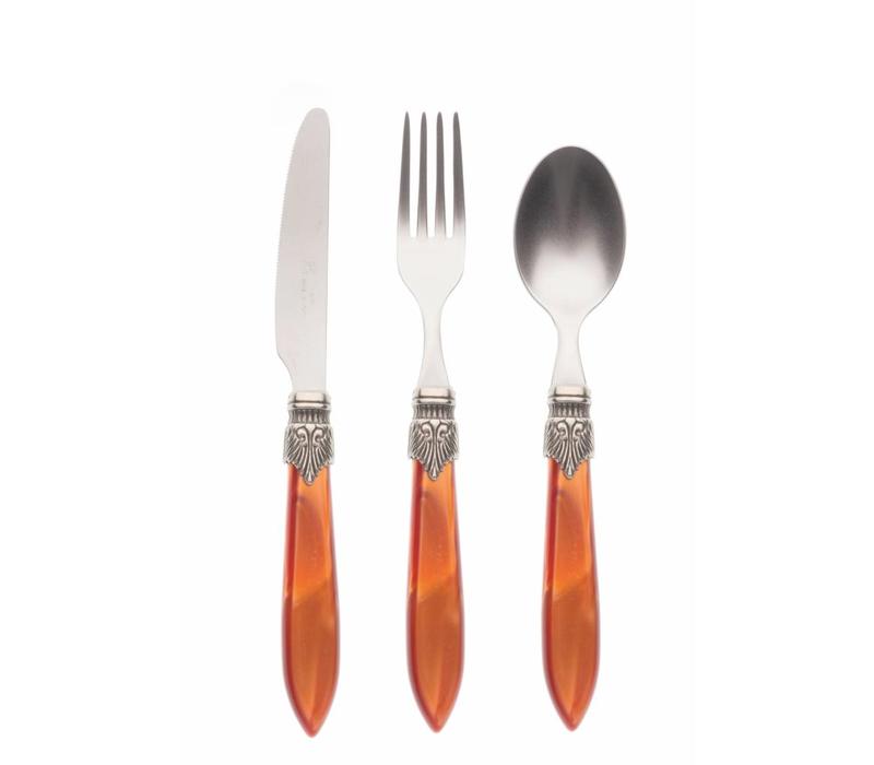 Breakfast Cutlery Set (3-piece) Murano Brick