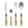 Murano Murano 4 Piece Cutlery Set Olive Green