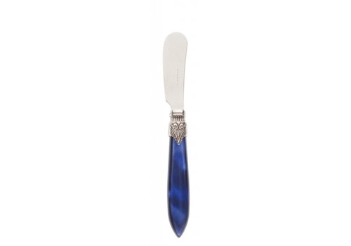 Murano Murano Couteau à Beurre Bleu