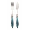 Murano Fish Cutlery Set (2-piece) Murano, Dark Green