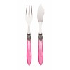 Murano Fish Cutlery Set (2-piece) Murano, Pink