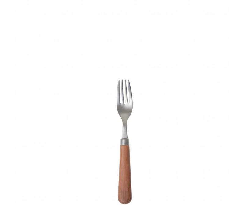Chestnut Cake Fork Brown