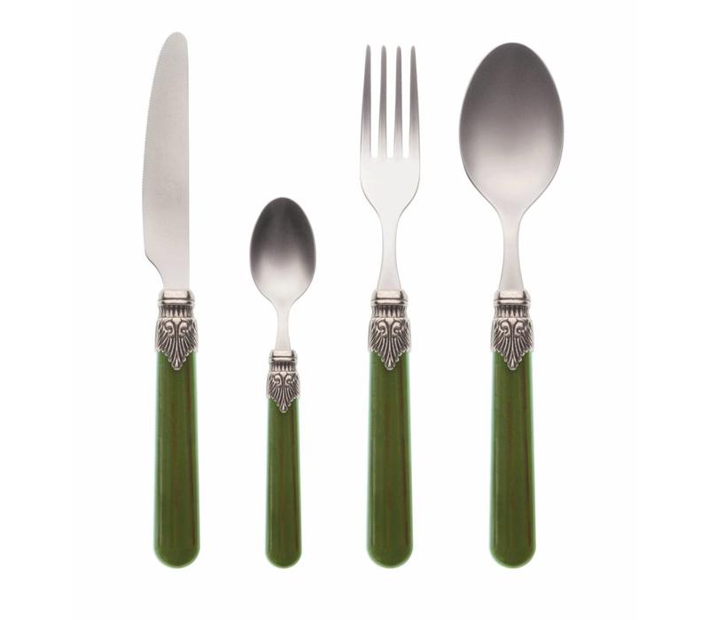 Dinner Cutlery (4-piece) Vintage Moss