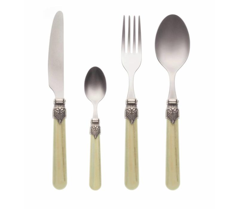 Dinner Cutlery Set (4-piece) Vintage Pistache