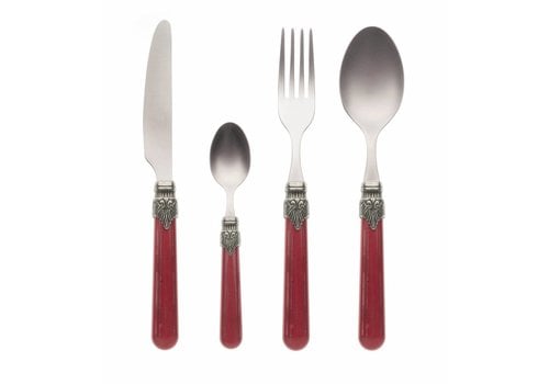 Vintage Vintage 4-piece Dinner Cutlery Pepper Red