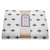 Kom Amsterdam Table Cloth 150x250 cm Fleur de Lys, Grey