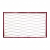 Tischdecke150x250 cm Fleur de Lys Rot