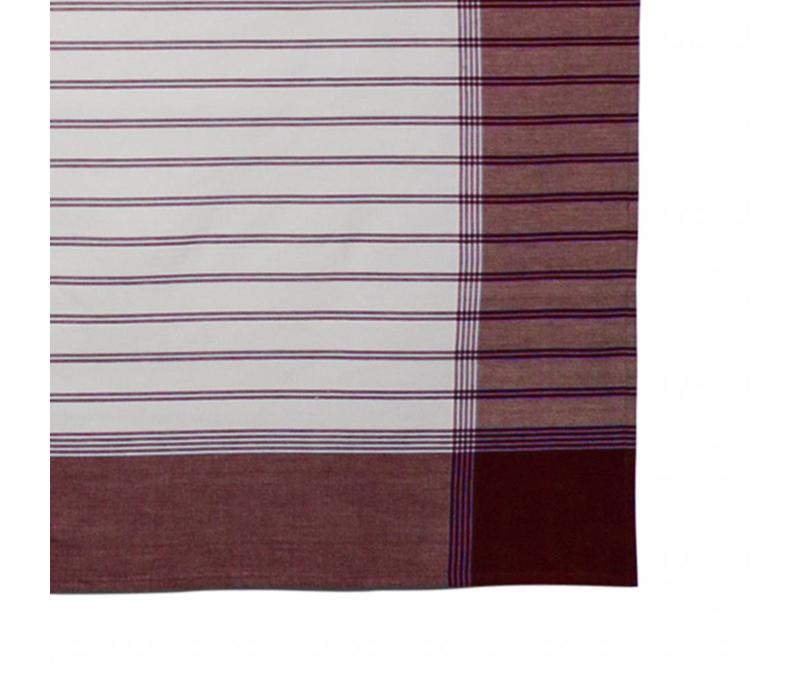 Tablecloth Striped 140x240 cm Feston, Red