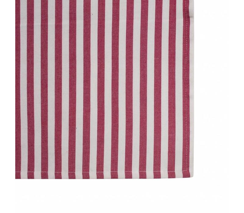 Kom Amstedam Table Runner "Breton" 45x150 cm, Red