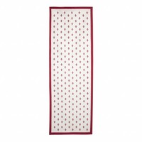 Chemin de table 50x150 cm Fleur de Lys, Rouge