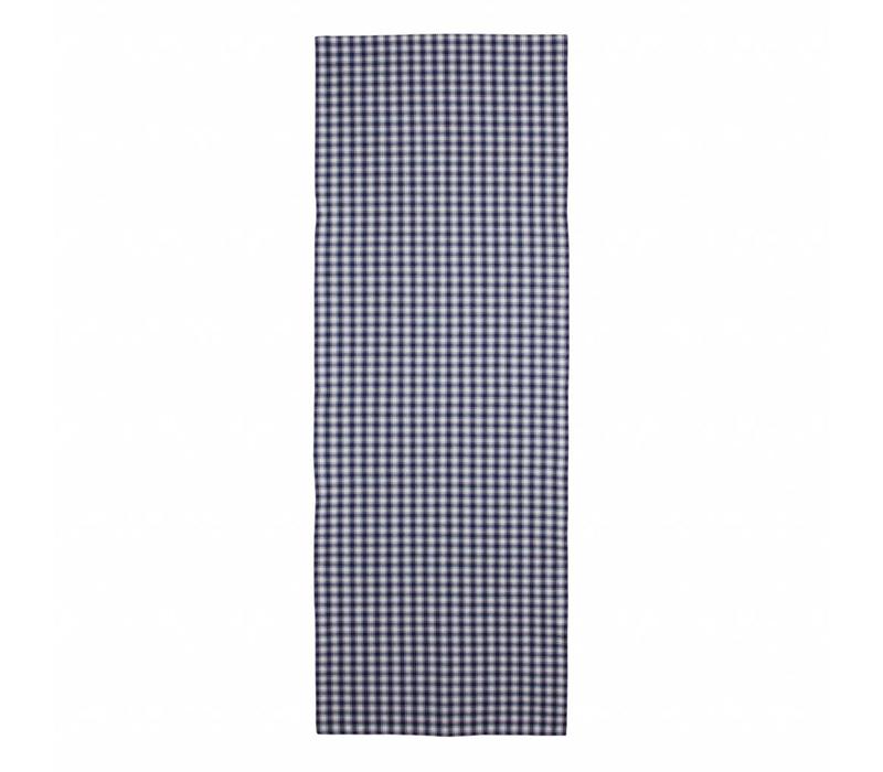 Kom Amsterdam Table Runner "Check"45x150 cm, Blue