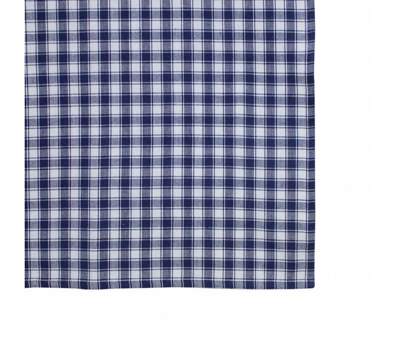 Kom Amsterdam Table Runner "Check"45x150 cm, Blue