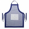 Kom Amsterdam Kom Amsterdam Apron "Feston" Adjustable Length, Blue