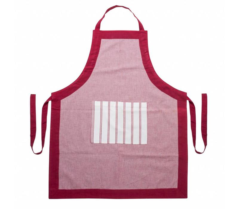 Apron, Adjustable Length Feston, Red