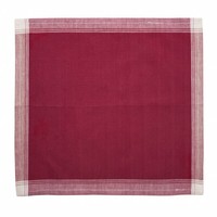 Set of 4 Napkins 40x40 cm Feston, Red