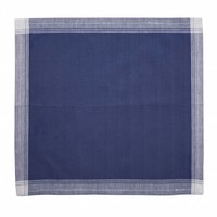 Set mit 4 Servietten 40x40 cm Feston Blau