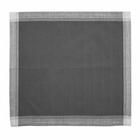 Set of 4 Napkins 40x40 cm Feston, Grey