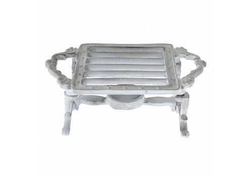 French Kitchen Collection French Kitchen Collection Food Warmer Square 20x12xH8 cm Antique Grey