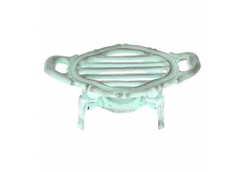 French Kitchen Collection French Kitchen Collection Food Warmer Oval 19x12xH8 cm Antique Green