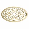 French Kitchen Collection French Kitchen Collection Oval Coaster Ivory