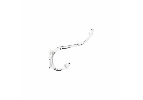 French Kitchen Collection Vintage Hook Iron, White