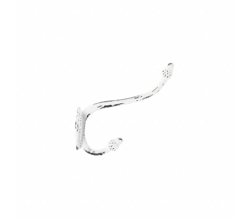 Vintage Hook Iron, White