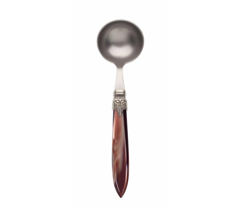 Sauce Ladle Murano, Chocolate brown