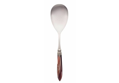 Murano Murano Cuillère de Service Brun Chocolat