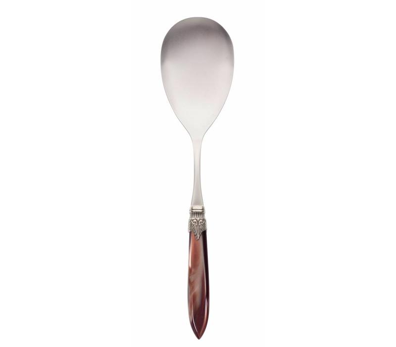 Murano Serving Spoon Chocolate Brown
