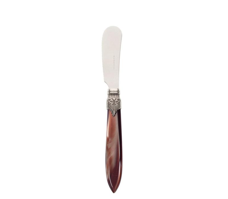 Murano Butter Knife, Chocolate Brown