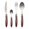 Murano Dinner Cutlery Set (4-piece) Murano, Chocolate brown