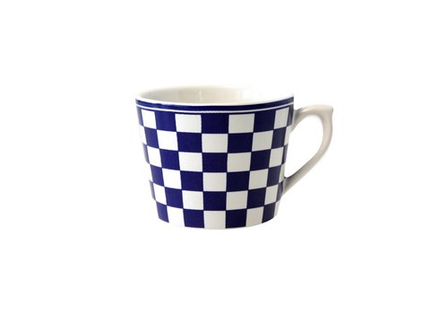 Dépôt d'Argonne Dépôt d'Argonne Cappuccino Cup Damier, Blue