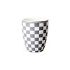 Dépôt d'Argonne Dépôt d'Argonne Mug Damier, Grey