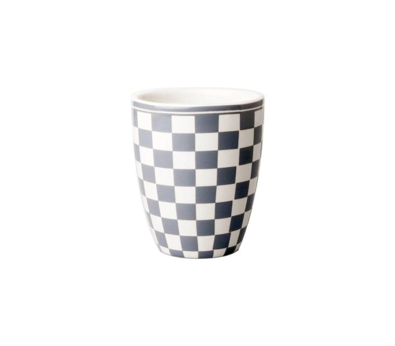 Dépôt d'Argonne Mug Damier, Grey