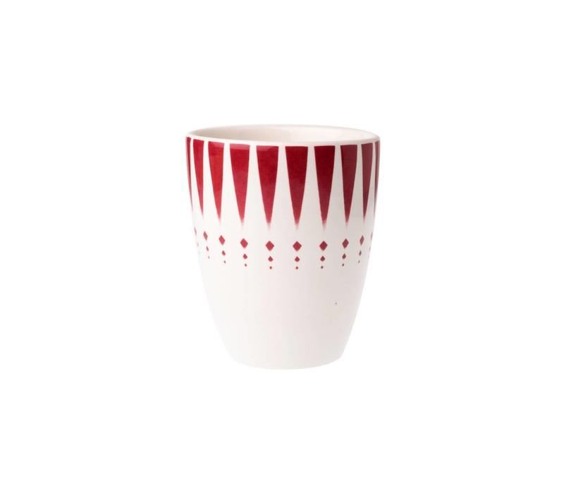 Dépôt d'Argonne Mug Arlequin, Red