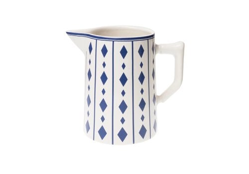 Dépôt d'Argonne Dépôt d'Argonne Pitcher 1 Liter Losange, Blue