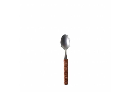 Java dessertlepeltje bruin