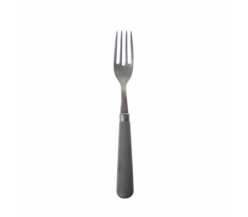 Chestnut dinner fork grey