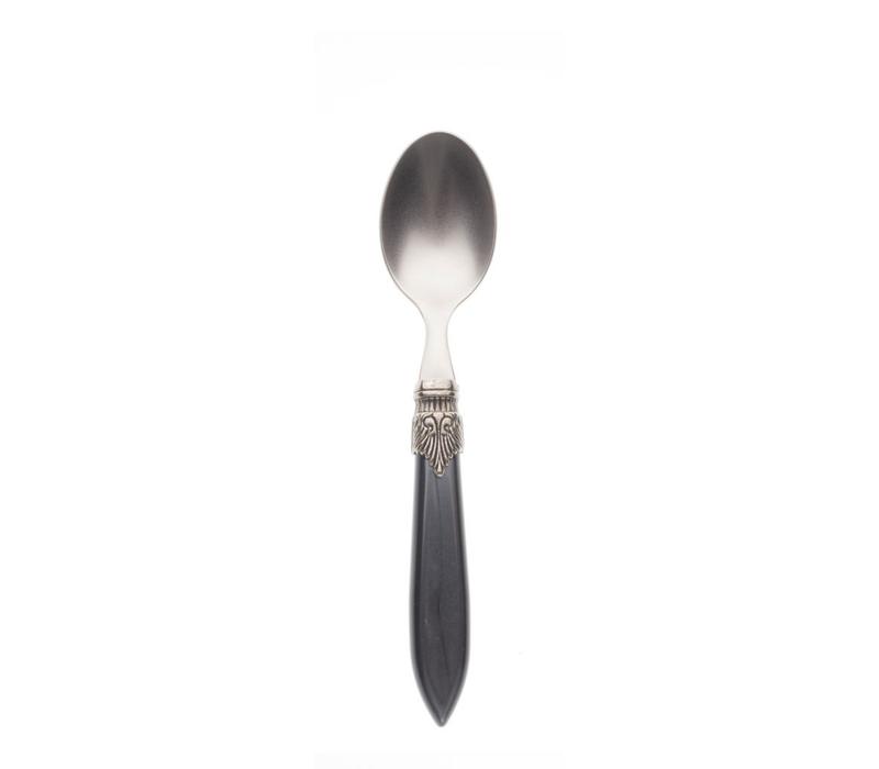 Murano Dessert Spoon Anthracite Black