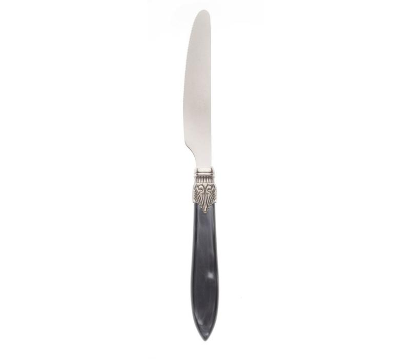 Murano Table Knife Anthracite Black