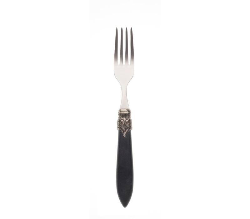 Murano Dessert Fork Matt Black