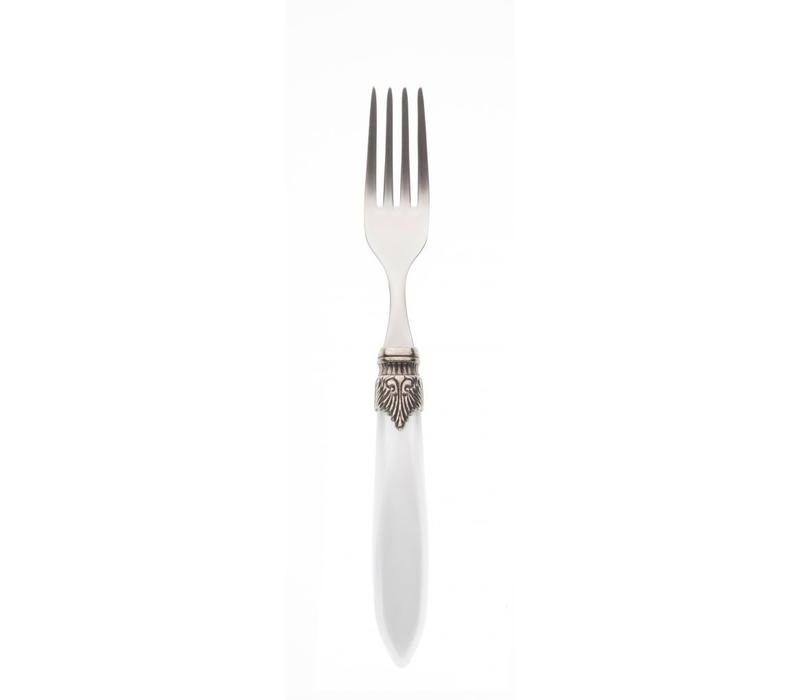 Murano Dessert Fork Ice White