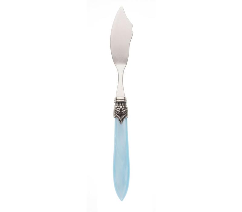 Fish Knife Murano Turquoise