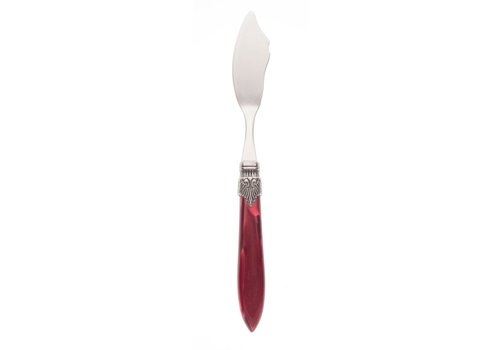 Murano Fish Knife Murano Burgundy