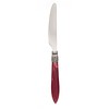 Murano Murano Table Knife Burgundy Red