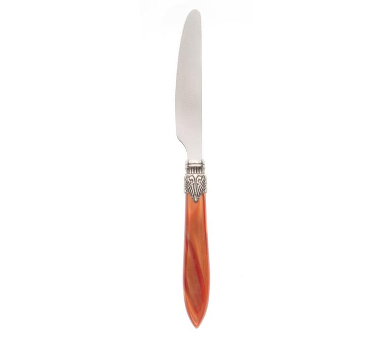 Murano Table Knife Brick Orange
