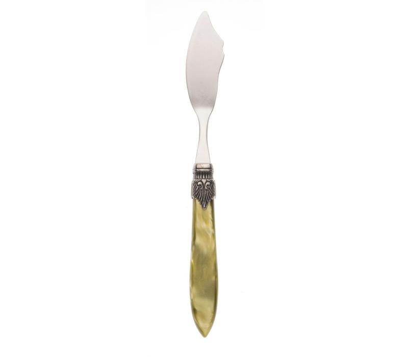 Fish Knife Murano; Olive