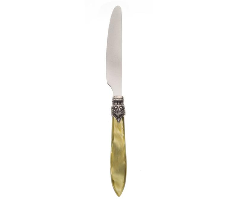 Couteau à dîner Murano Vert Olive
